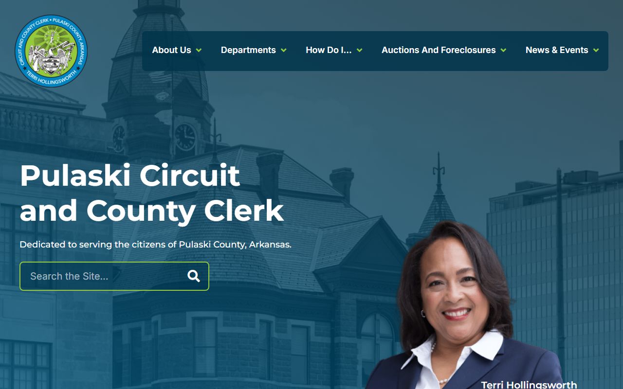 Pulaski County Circuit Clerk serving Maumelle for family court records