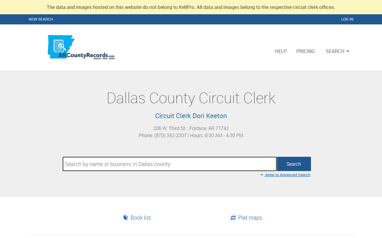 Dallas County land records search portal useful for cross-referencing family court filings
