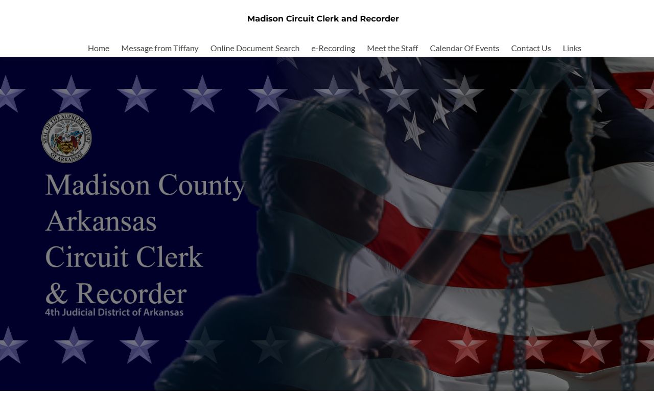 Madison County Circuit Clerk website for family court records
