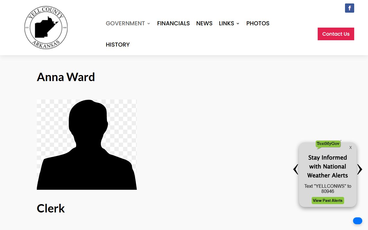 Yell County Circuit Clerk office for family court records in Danville and Dardanelle